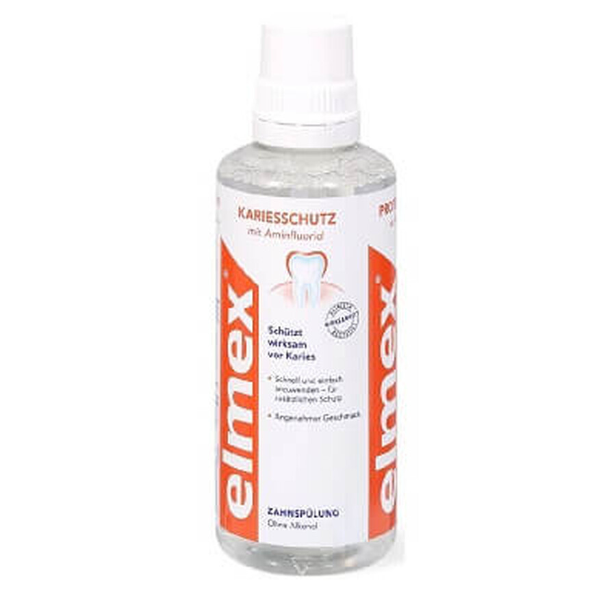 Collutorio Protezione Carie, 400 ml, Elmex