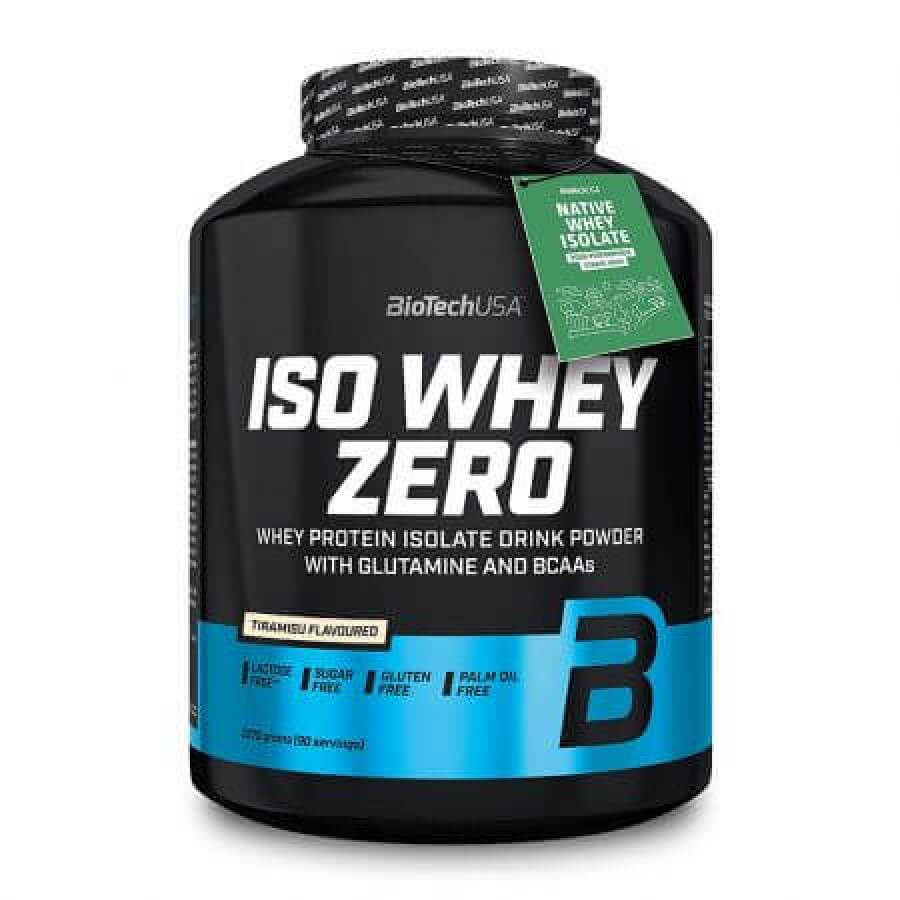 Iso Whey Zero BioTech USA, Tiramisù, 2270 g