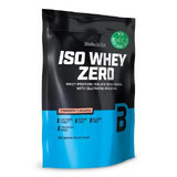 BioTech USA Poudre de protéines Iso Whey Zero à la fraise, 500 g