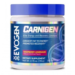 Carnigen Raspberry Lemonade Flavour Powder, 78 g, Evogen