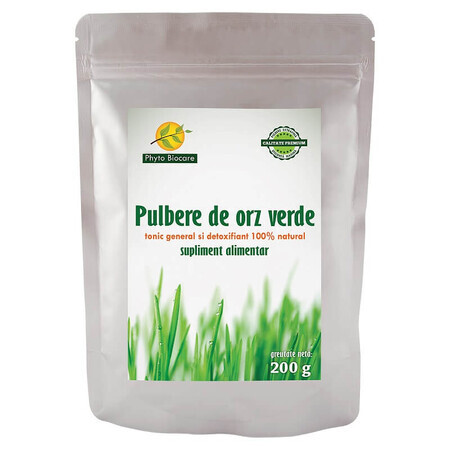 Grünes Gerstenpulver, 200 g, Phyto Biocare