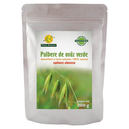 Poudre d'avoine verte, 200 g, Phyto Biocare