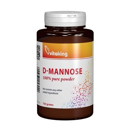 D-mannose en poudre, 100g, Vitaking