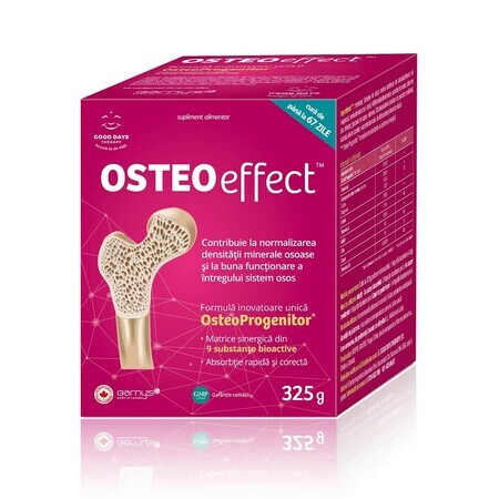 OsteoEffect Wasserlösliches Pulver, 325gr, Good Days Therapy