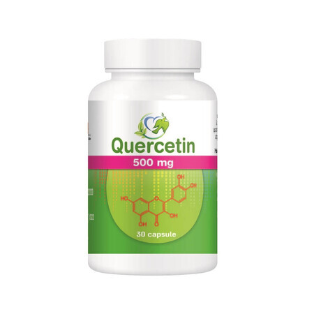 Quercetine 500mg, 30 capsules, Justin Pharma