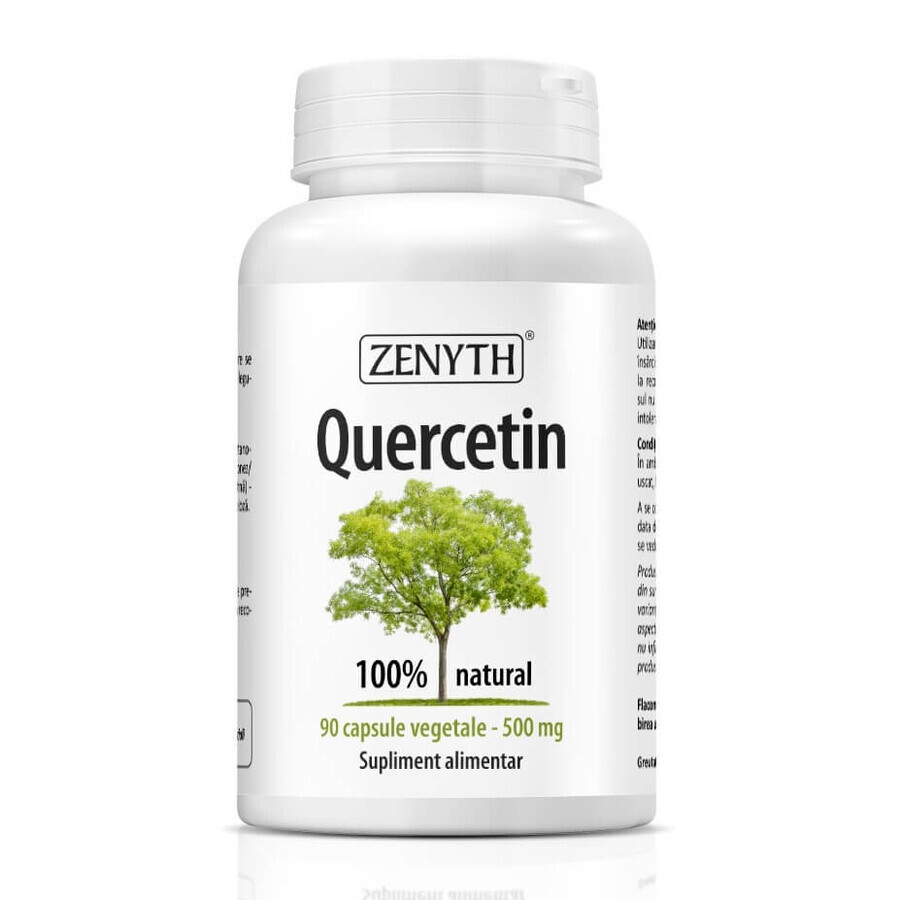 Quercetin 500mg, 90 Kapseln, Zenyth