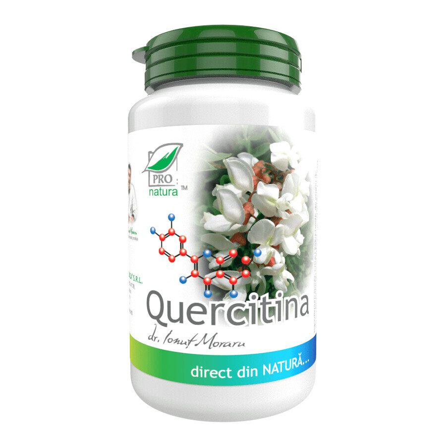 Quercitin, 60 Kapseln, Pro Natura