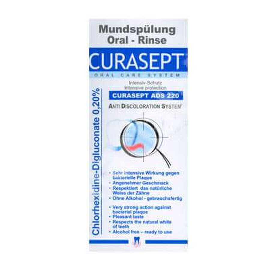 Mundwasser mit Chlorhexidin 0,20 % Curasept, 200 ml, Curaprox