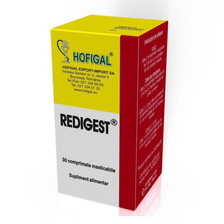 Redigest, 30 tablets, Hofigal