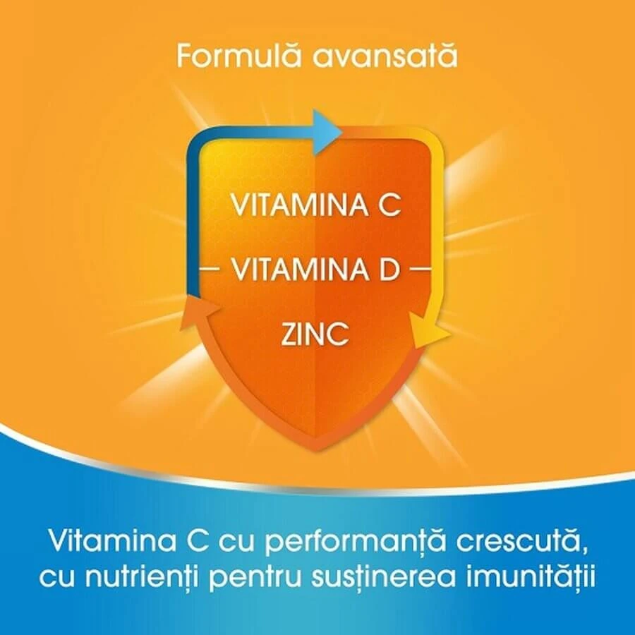 Redoxon Triple Action Apoyo inmunitario avanzado, 10 comprimidos, Bayer