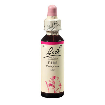 Elm Original Bachblüten Elm Tropfen, 20 ml, Rescue Remedy