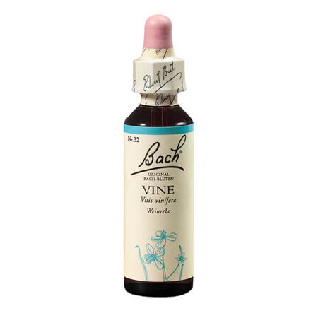 Vine Original Bach Floral Vine Drops Remedy, 20 ml, rimedio di salvataggio