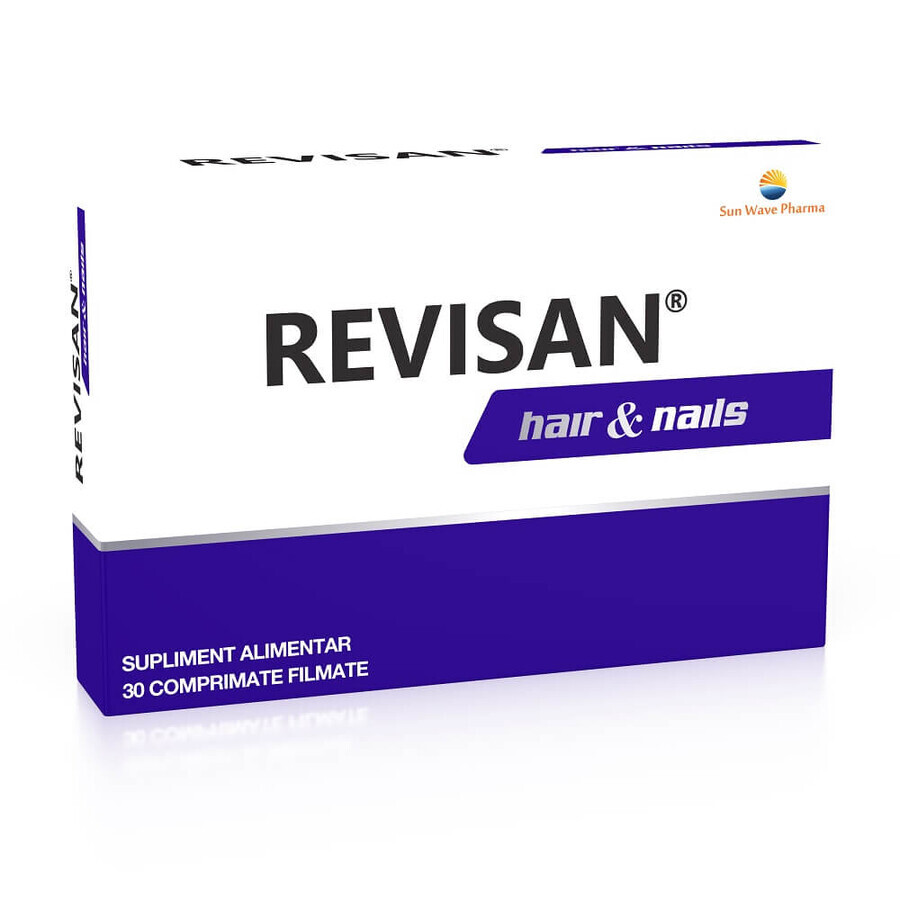 Revisan Cheveux et Ongles, 30 comprimés, Sun Wave Pharma