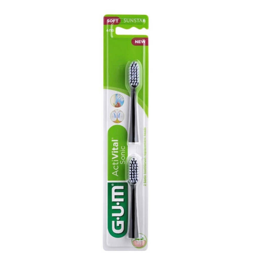 Activital sonische borstelvulling (4110), Sunstar Gum