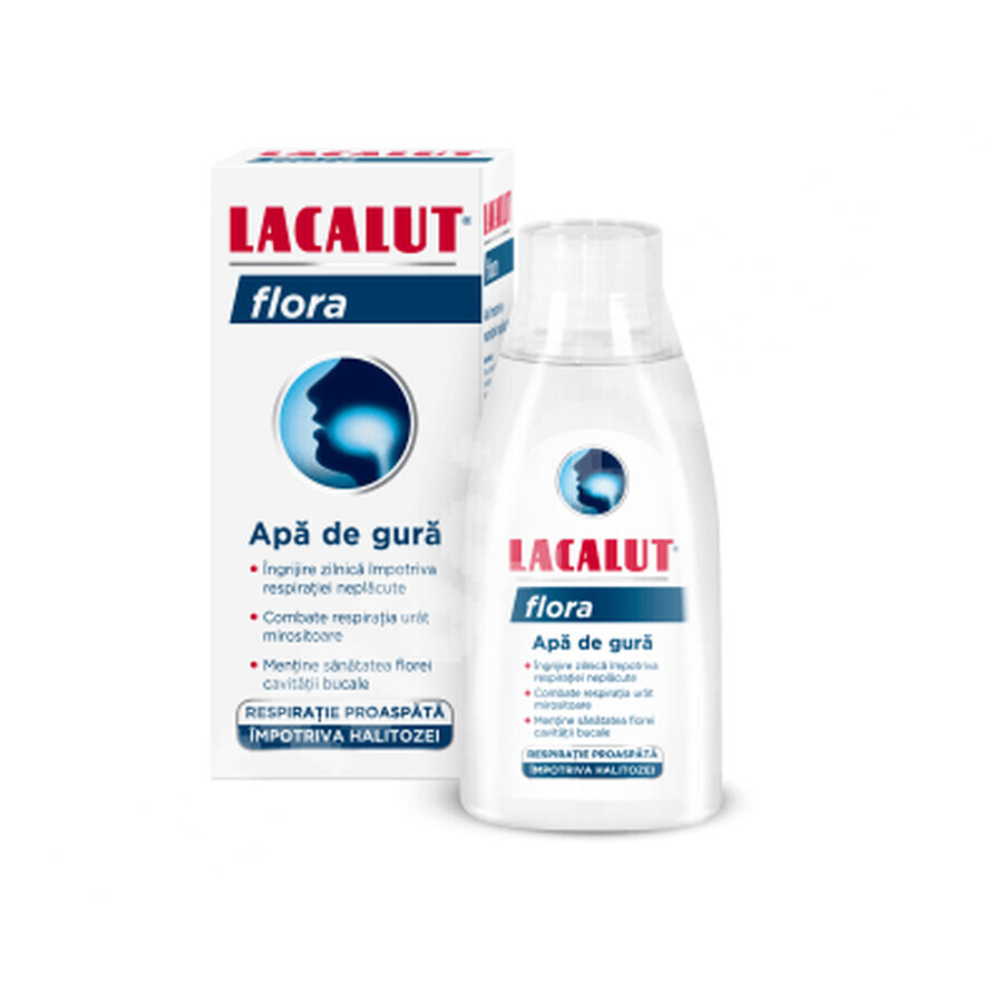 Lacalut Flora Mundwasser, 300 ml, Theiss Naturwaren