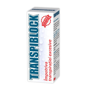 Transpiblock roll-on against excessive sweating, 50 ml, Zdrovit