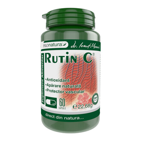 Rutin C, 60 capsule, Pro Natura