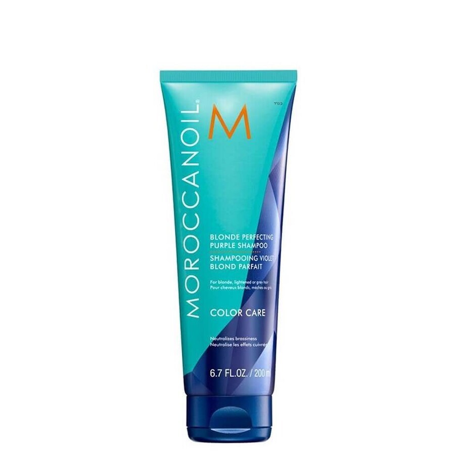 Blonde Perfecting Purple Shampoo für blondes Haar, 200 ml, Moroccanoil