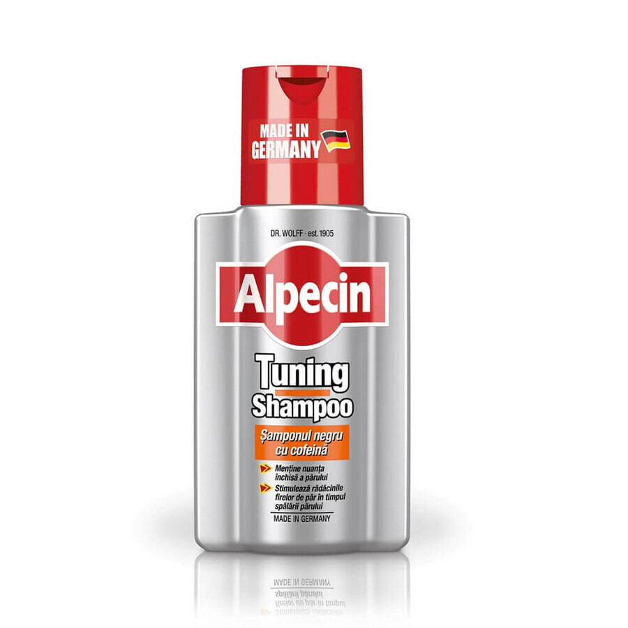 Alpecin Tuning Cafeïne Shampoo, 200 ml, Dr. Wolff