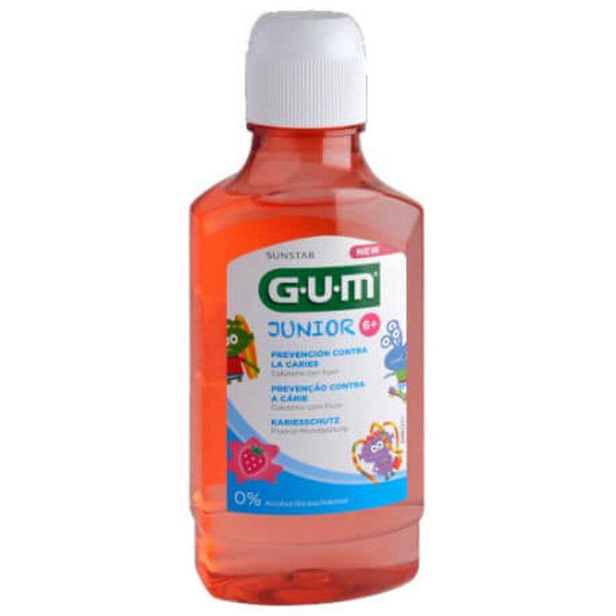 Mundspülung, Junior 6+, 300 ml, Sunstar Gum