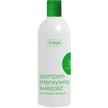 Shampoo for oily hair with mint, octopirox and nettle, 400 ml, Ziaja