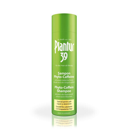 Shampoo für gefärbtes und geschädigtes Haar Plantur 39 Phyto-Coffein, 250 ml, Dr. Kurt Wolff