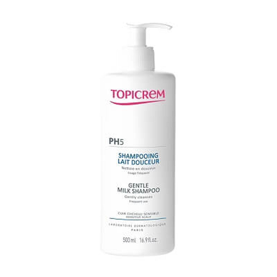 PH5 hoofdhuid gevoelige shampoo bland Topicrem, 500 ml, NIGY