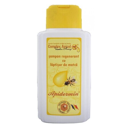 Shampooing régénérant au lait de matcha Apidermin, 250 ml, Veceslav Bee Complex