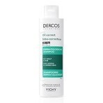 Vichy Dercos Shampooing séborégulateur pour cheveux gras, 200 ml