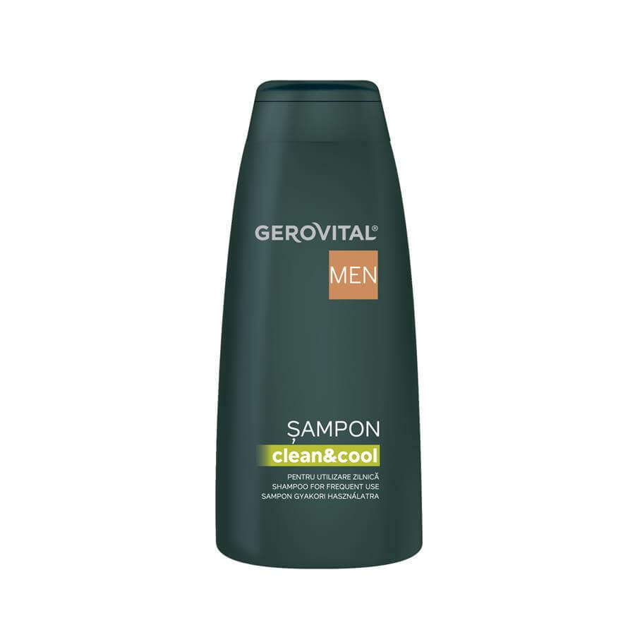 Sampon utilizare zilnica Gerovital Men, 400 ml, Farmec