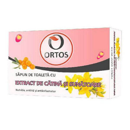 Savon à la catina et aux tournesols, 100 g, Ortos