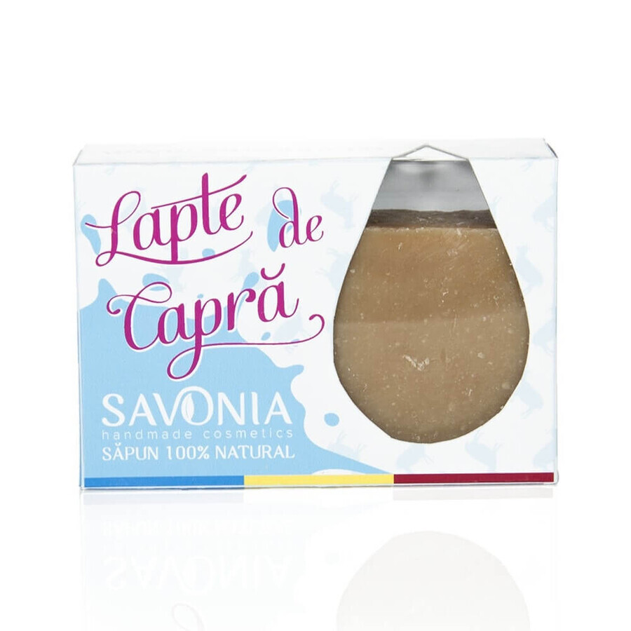 Sapun cu lapte de capra si miere, 90 g, Savonia