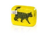 Decoratieve zeep met glycerine en kaneel Black Cat, 100 g, Organique