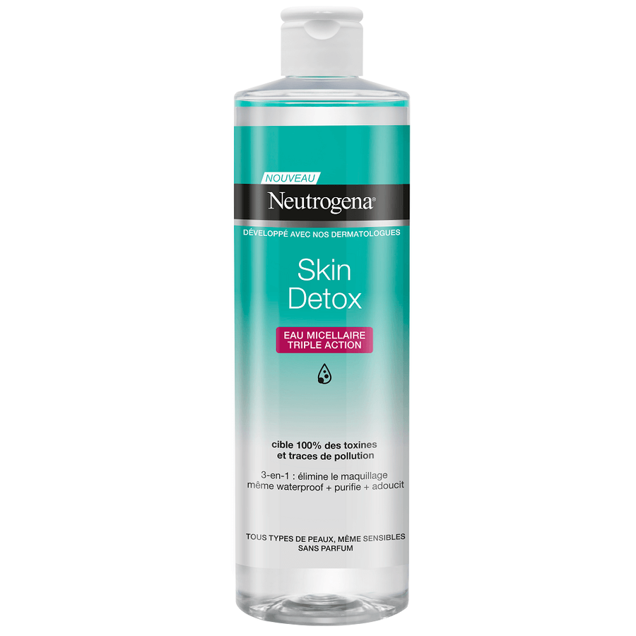 Skin Detox Triple Action Micellar Water, 400 ml, Neutrogena