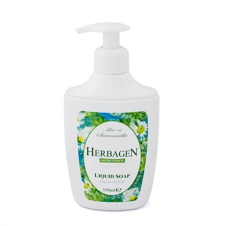 Flüssigseife mit Aloe- und Kamillenextrakt, 350 ml, Herbagen