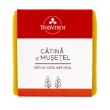 Natural soap with catnip and chamomile, 110 g, Trio Verde