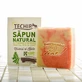Natuurlijke zeep met boerenkoolpoeder en modder, 120 g, Techir