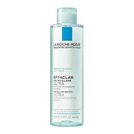  La Roche-Posay Ultra Micellair Water voor de vette acnegevoelige huid Effaclar, 200 ml