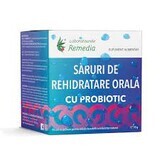 Rehydratiezout met probioticum, 20 zakjes, Remedia