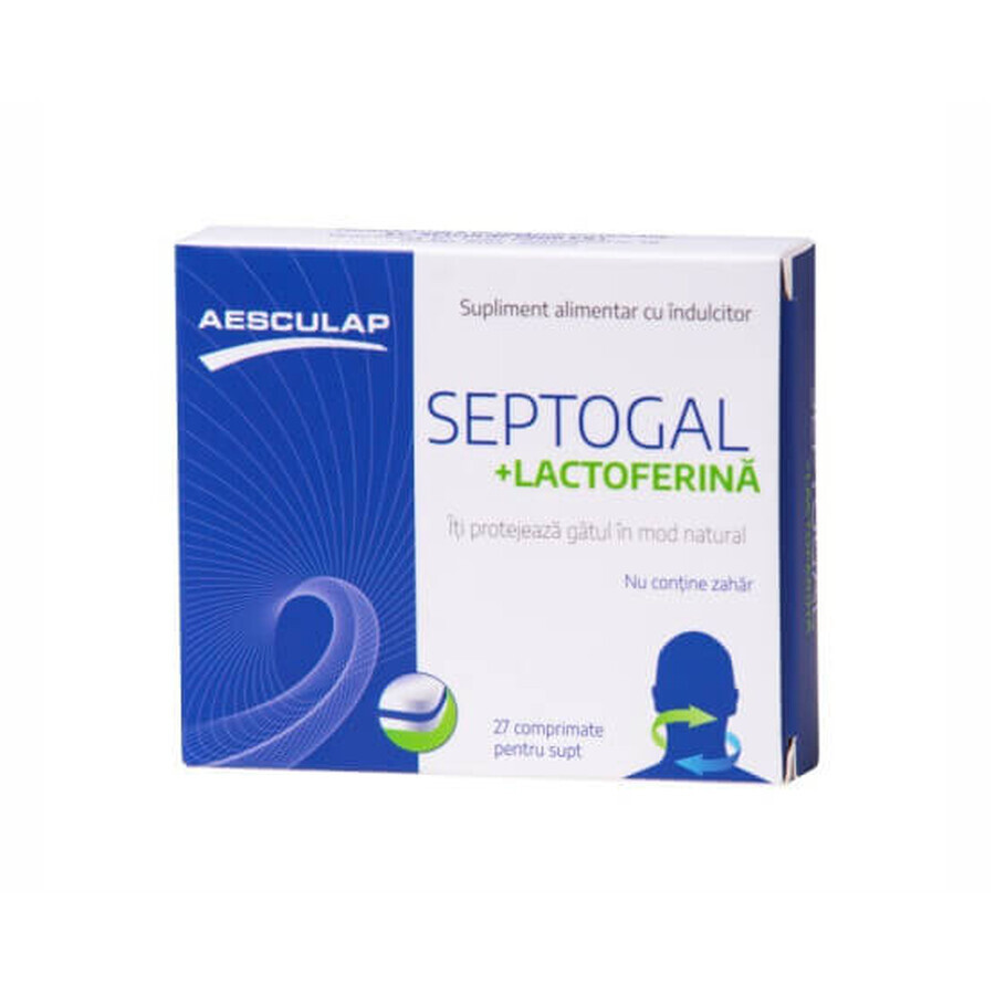 Septogal+lactofein, 27 compresse, Aesculap