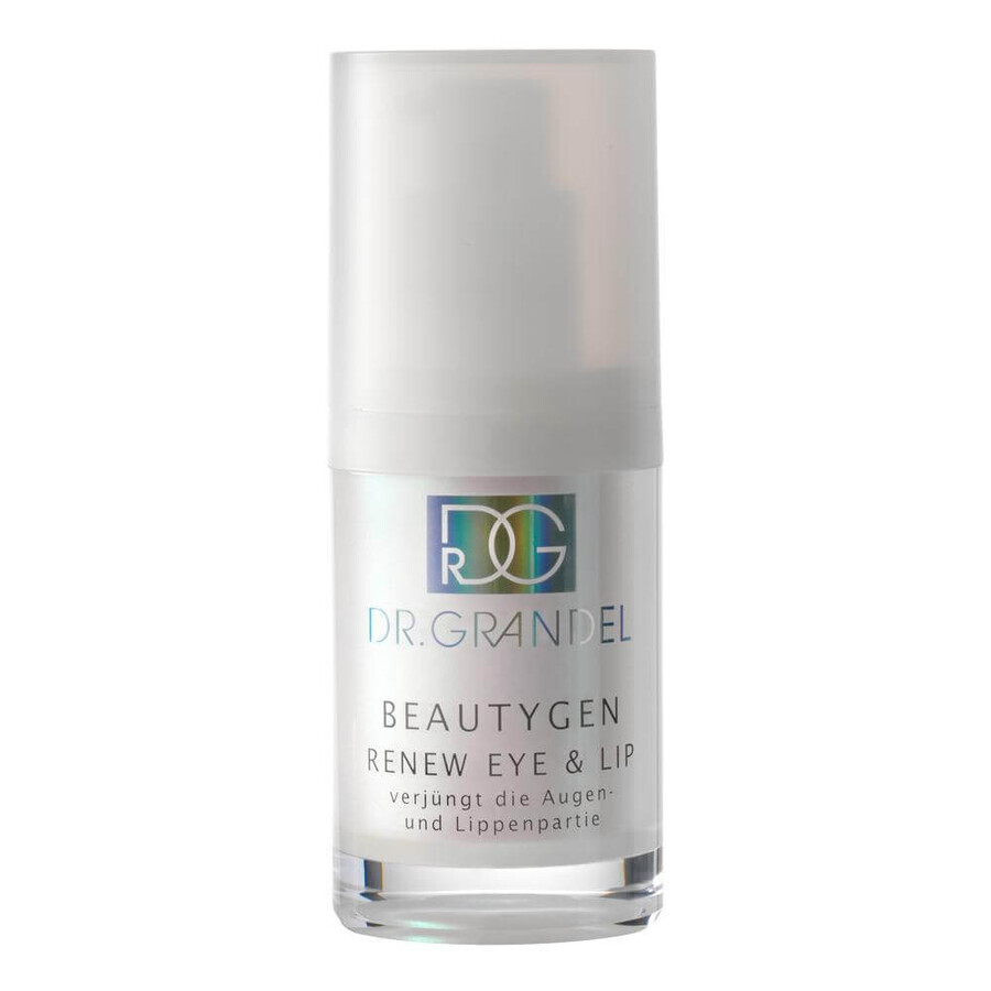 Siero concentrato per ringiovanire occhi e labbra Beautygen, 15 ml, Dr. Grandel