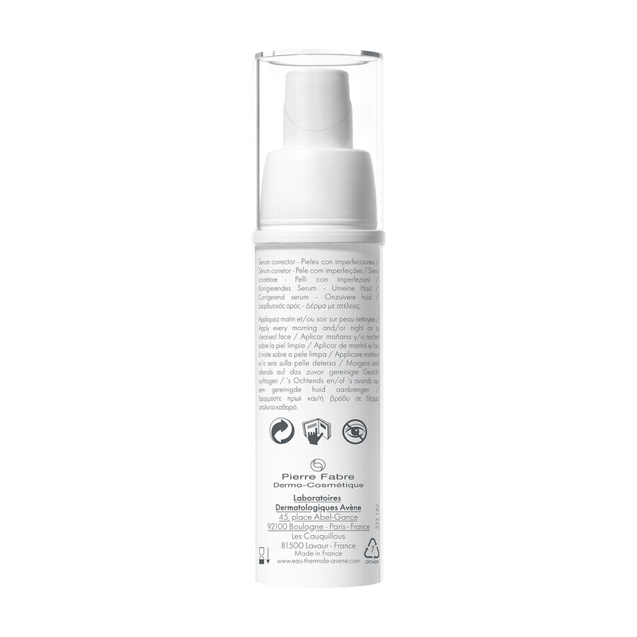 Ser corector pentru ten cu imperfectiuni Cleanance Women, 30 ml, Avene