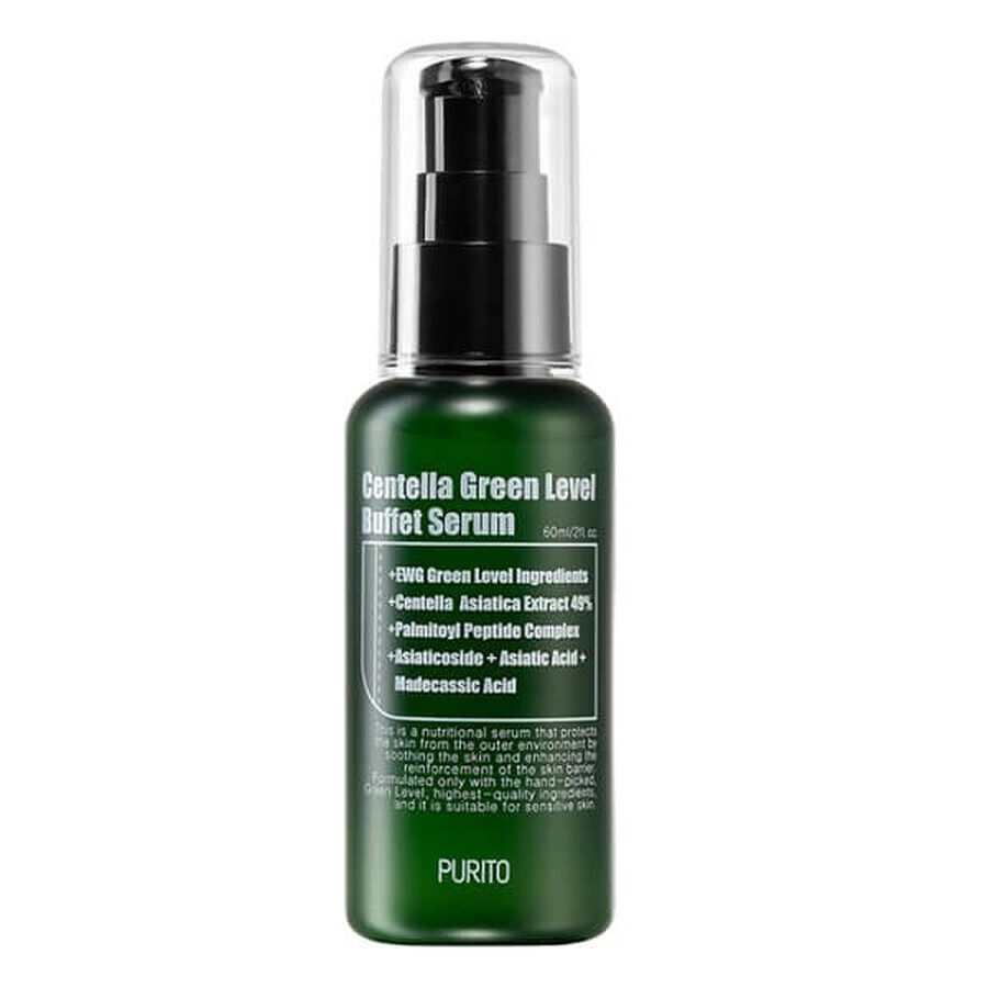 Centella Green Level Buffet Gesichtsserum, 60 ml, Purito