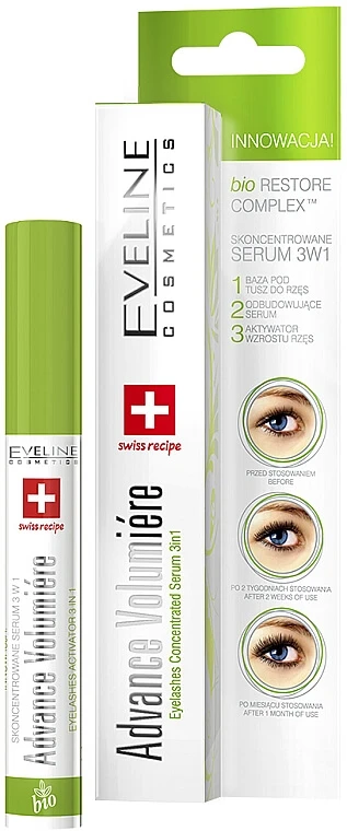 Advance Volumising Gene Regenerating Serum 3ÎN1, 10 ml, Eveline Cosmetics
