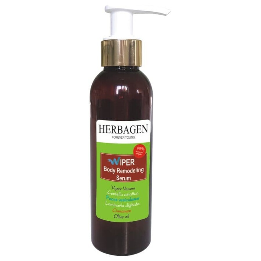 Anti-cellulite remodelling serum with viper venom, 150 ml, Herbagen