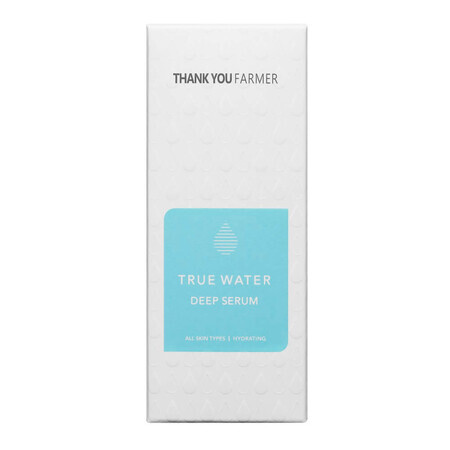 Siero idratante True Watter Deep Serum, 60 ml, Grazie Farmer