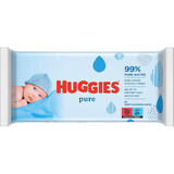 Servețele umede Pure, 56 bucăți, Huggies