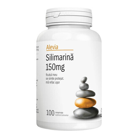 Silimarina 150mg, 100 comprimate, Alevia