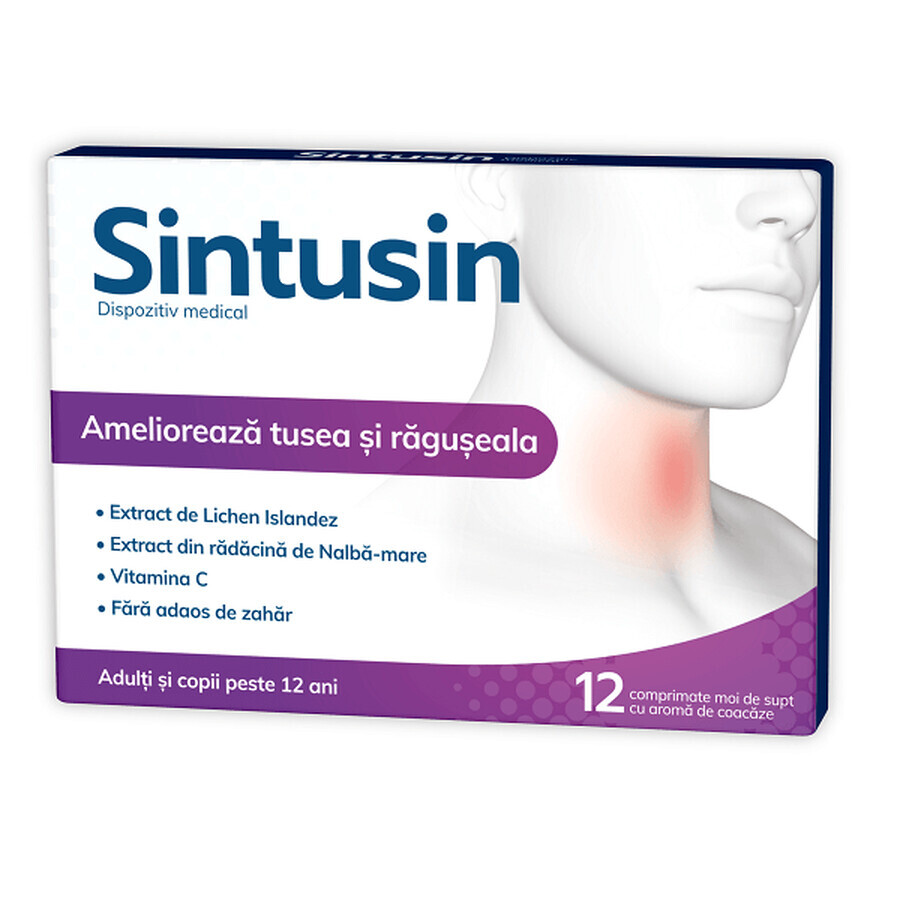 Sintusin, 12 Lutschtabletten, Zdrovit