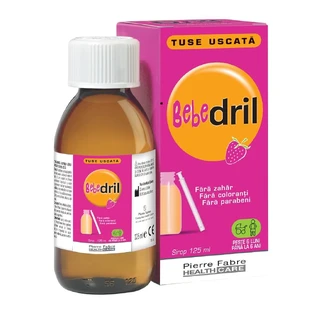 Bebedril Jarabe para Tos Seca, 125 ml, Pierre Fabre Cuidado de la Salud